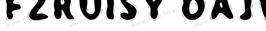 FZRUISY DAJW GB1 0字体转换